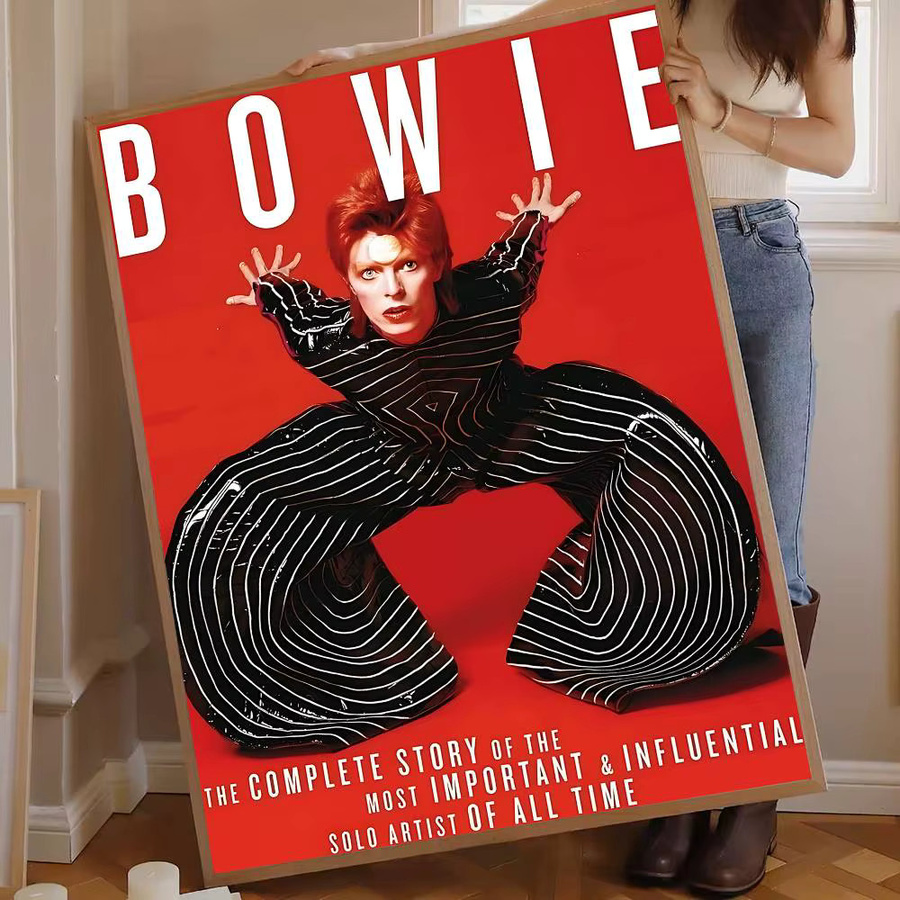 Potdemiel Retro Musiker David Bowie Vintage Sticky Poster für dein Zuhause oder Café - Bild 6