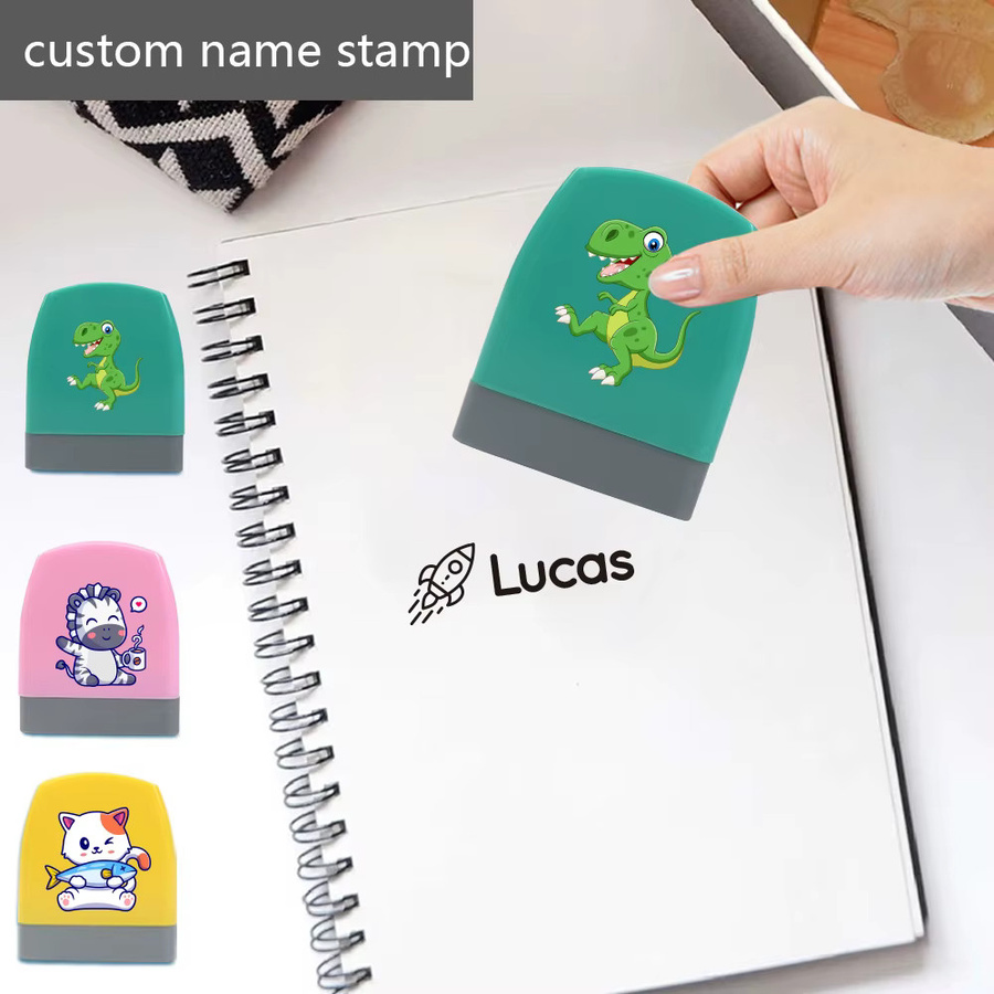 Personalisierter wasserfester Namensstempel für Kleidung in Grün - Bild 2