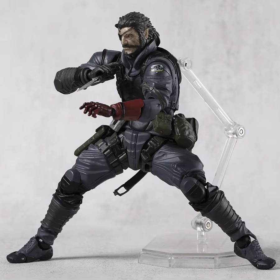 Bandai Metal Gear Solid 5-Venom Snake Actionfigur, Einzelfigur, Schwarz - Bild 2