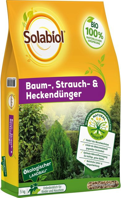 Solabiol Baum-, Strauch- und Heckendünger Granulat 5 kg - Bild 1