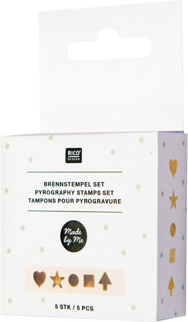 Rico Design Brennstempel-Set für Brandmalkolben - Bild 1