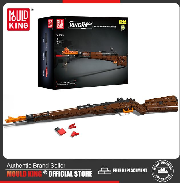 Schimmel König Block Pistole, Baustein Set, ab 14 Jahren - Bild 1