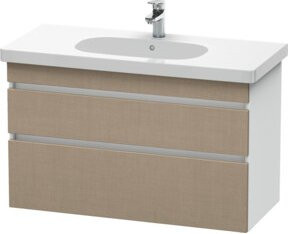 Duravit Waschtischunterschrank DuraStyle in Weiss, B/T: 100 x 45,3 cm, wandhängend - Bild 1