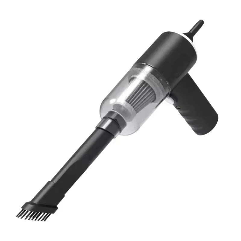 Tragbarer Handheld Auto Staubsauger für Fahrzeuge und Haushalt in Schwarz - Bild 5