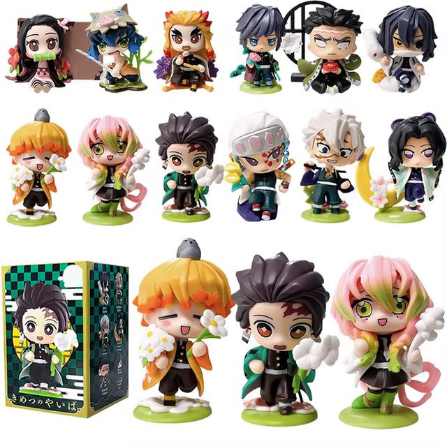 Bandai Demon Slayer Blind Box Figur, Einzelfigur, Kunststoff - Bild 1