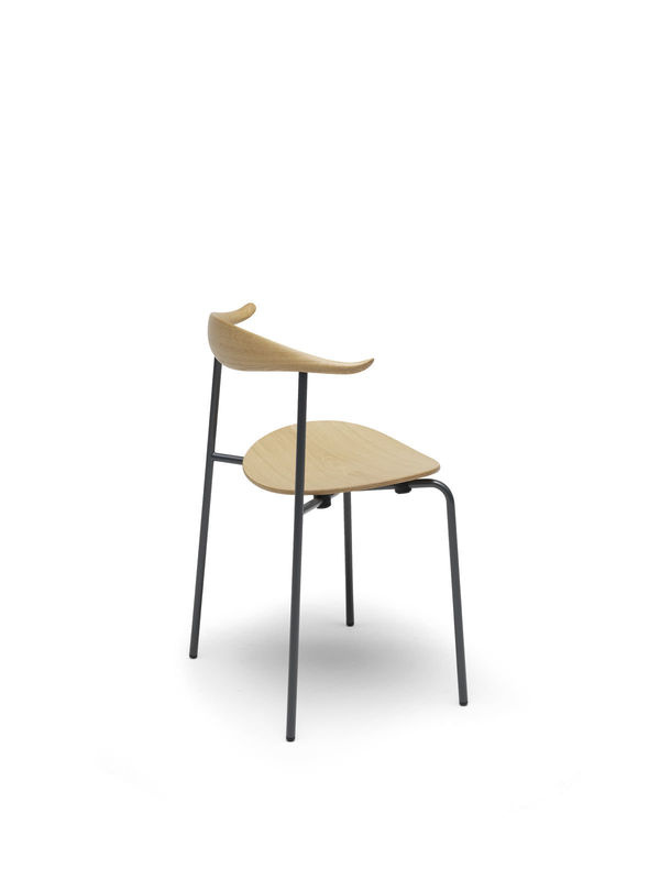 Carl Hansen & Søn CH88 T Stuhl aus Holz und Edelstahl in Braun - Bild 2