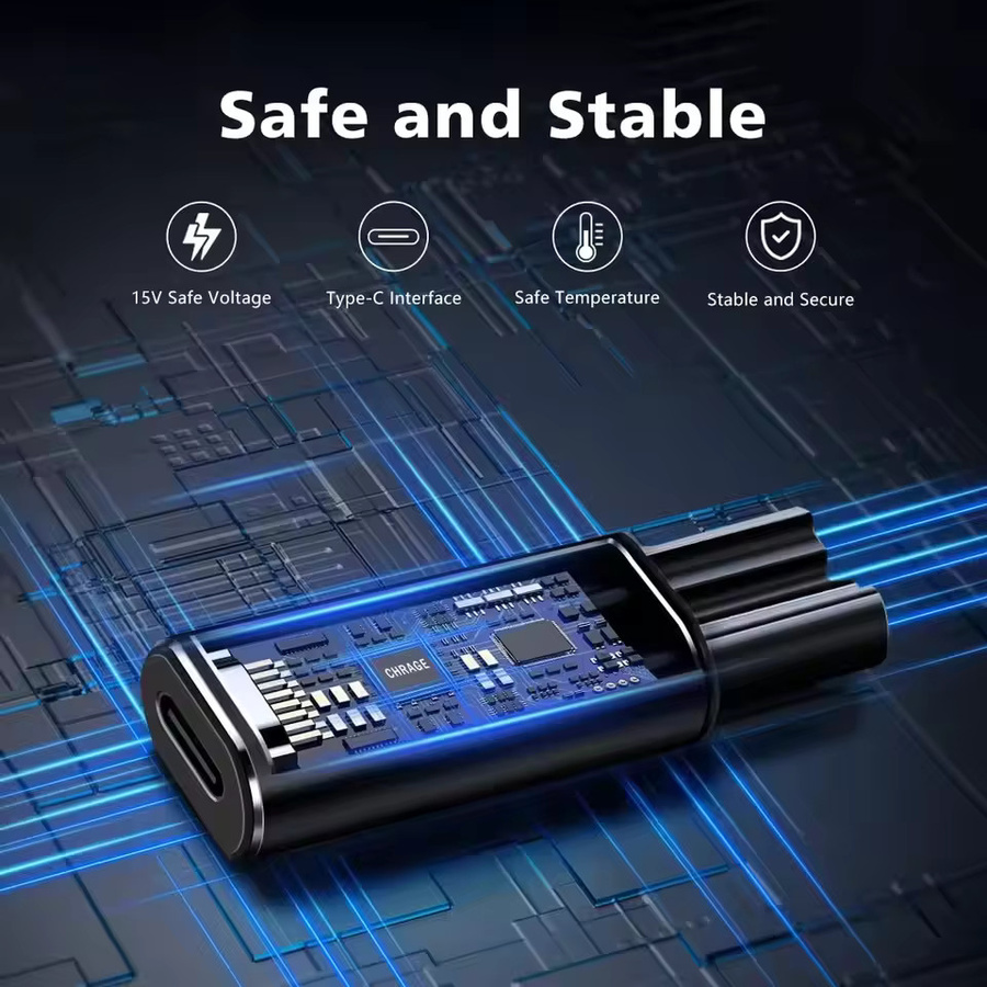 Philips OneBlade USB-C Ladeadapter für Rasierer QP6520 QP6530 QP6510 HQ8505 in Schwarz und Grau - Bild 4