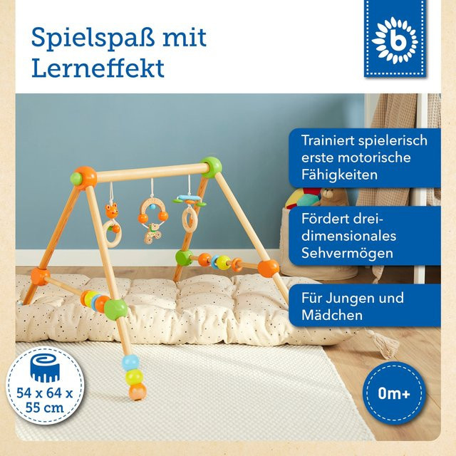Bieco Spielbogen Holz, Höhenverstellbar, ab 0 Jahre - Bild 1