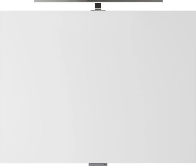 Pelipal Flächenspiegel Serie 4035 mit LED-Beleuchtung, rechteckig, transparent, Breite: 90 cm, Höhe: 70 cm - Bild 1