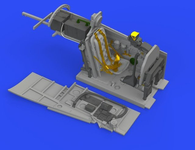 Eduard P-51D Mustang - Cockpit, 1:48, Kunststoff - Bild 1