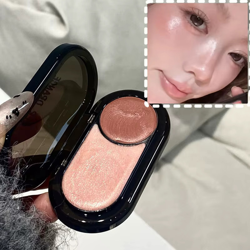 HERORANGE Blusher, Zweifarbig, Matt, Perlglanz, Unisex - Bild 5