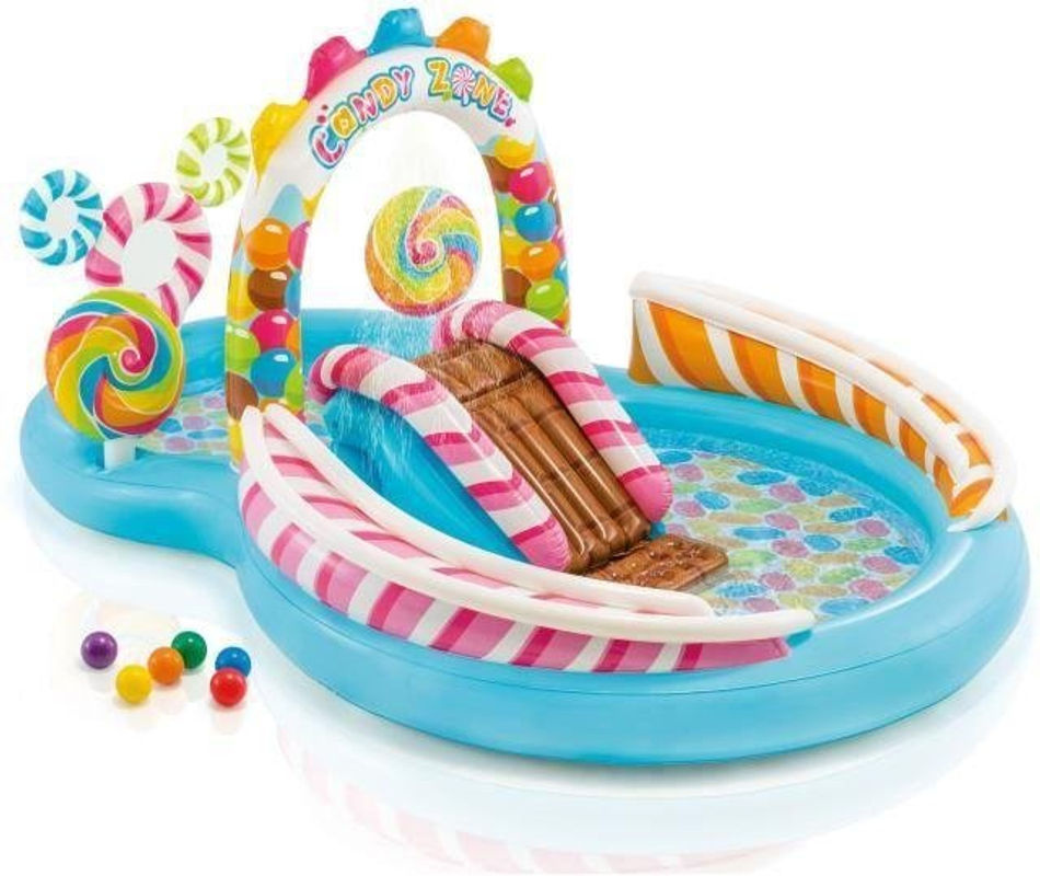 Intex Candy Zone Play Center aufblasbares Planschbecken in Multicolour - Bild 3