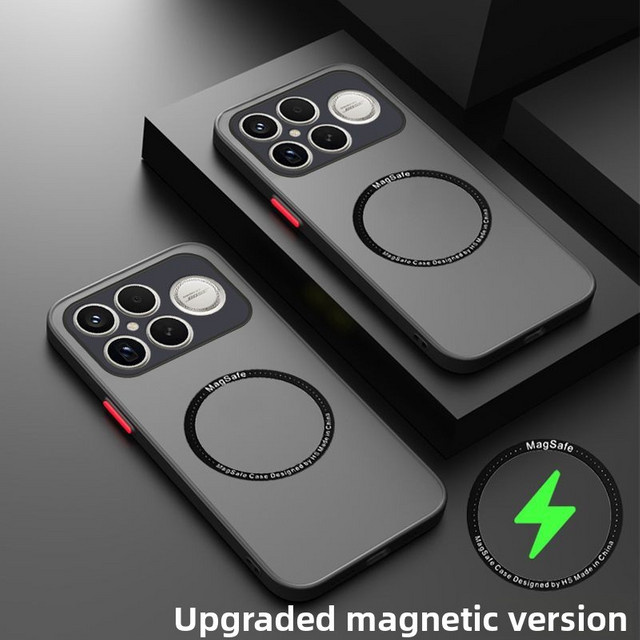 Transparente Schutzhülle mit Hautgefühl für Xiaomi POCO F8 Ultra Pro und K90 Pro Max, stoßfeste und schlanke Handyhülle in Schwarz - Bild 1