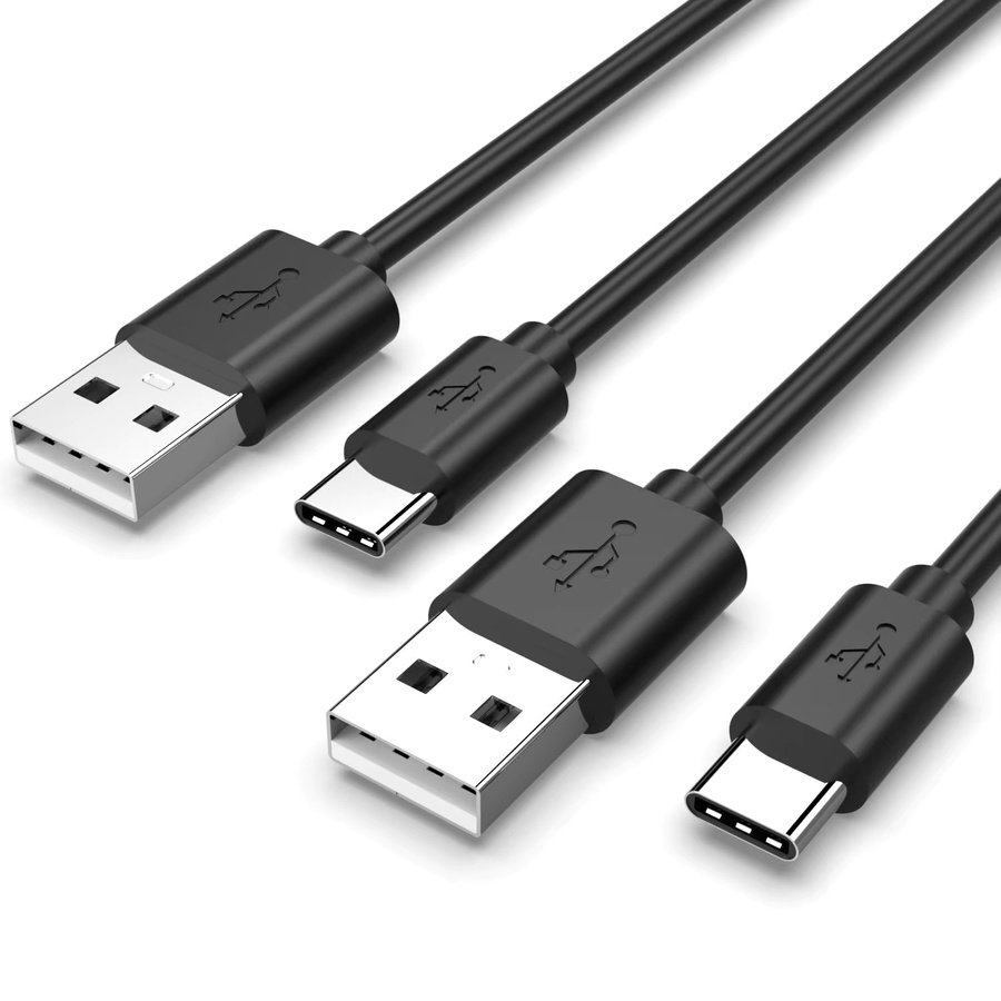 Gryan USB Typ C Ladekabel in Schwarz für Nintendo Switch, OLED, Lite und PS5 Controller, Hochgeschwindigkeits-Datenkabel für Xbox Serie und Smartphone, Länge: 1m bis 3m - Bild 3
