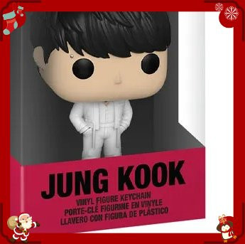 Bandai BTS Jungkook Jin V Taehyung Pocket Pop Schlüsselanhänger Vinyl-Figuren, Set / Bundle - Bild 1