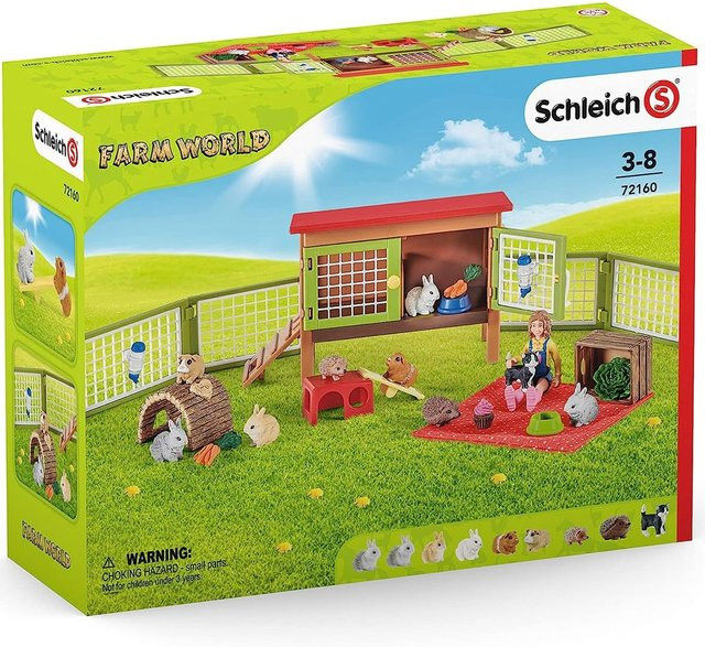 Schleich Farm World Picknick mit den kleinen Haustieren, ab 3 Jahren - Bild 1