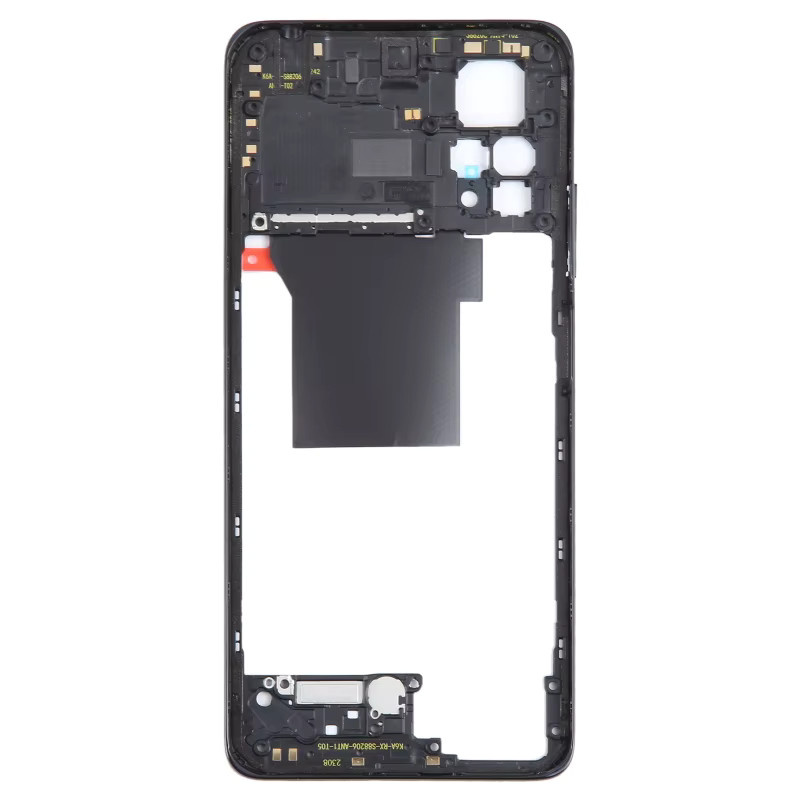 Mittlere Rahmenblende für Xiaomi Redmi Note 12 Pro 4G in Schwarz oder Blau - Bild 2