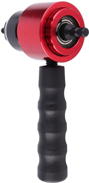Sonoff Pneumatischer Nietnagler Bohreradapter Kupplung aus Aluminiumlegierung in Rot - Bild 1