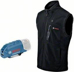 Bosch Professional Beheizbare Weste GHV 12+18V XA Schwarz Größe 3XL - Bild 1