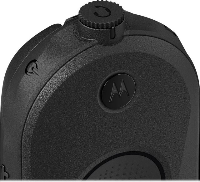 Motorola CLP446e PMR-Handfunkgerät Schwarz mit 16 Kanälen und Headset - Bild 1