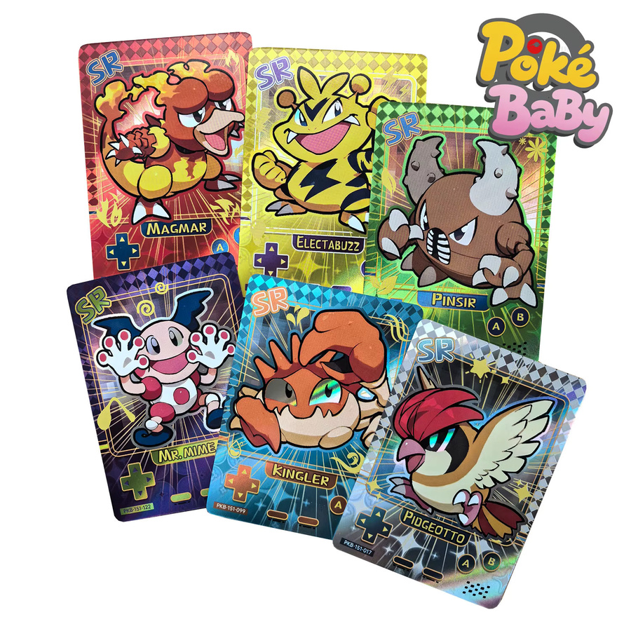 TAKARA TOMY PokeBaby-Karten, 60 Stück, ab 6 Jahren - Bild 3