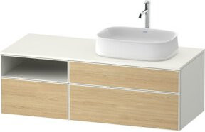 Duravit Waschtischunterschrank Zencha in Weiss, B/T: 130 x 55 cm - Bild 1