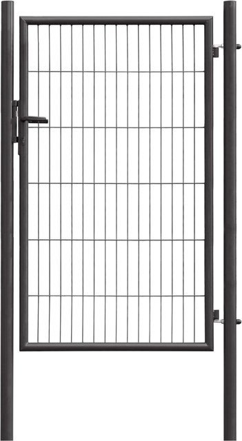 FLORAWORLD Einzeltor Classic Schwingtor aus Stahl in Anthrazit B/H: 100 x 150 cm - Bild 1