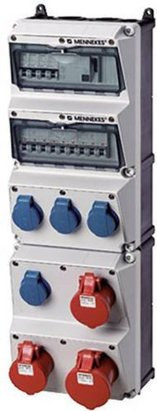 Mennekes AMAXX 950007 CEE Stromverteiler 400V 32A Steckdosen-Kombination - Bild 2