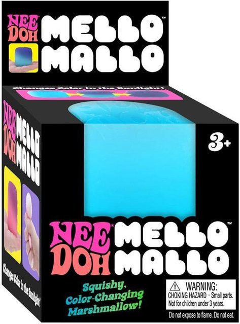 Needoh Mello Mallo Knetball, Marshmallow UV-reaktiv, Farbwechselndes Spielzeug, ab 14 Jahre - Bild 1