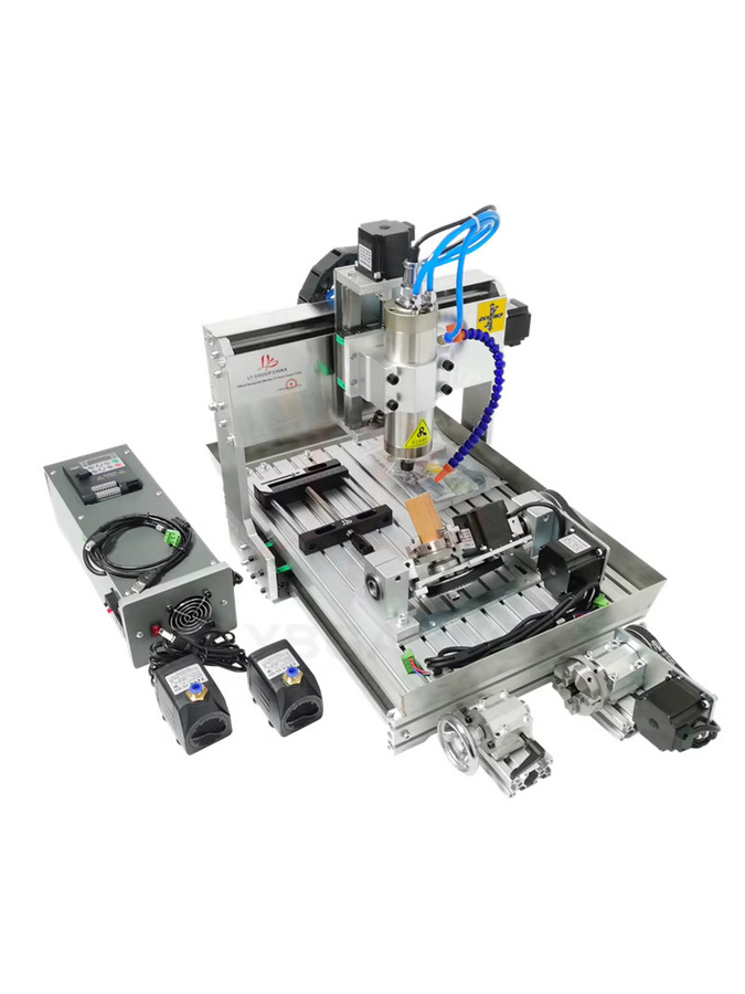 LYFS 4060 6040 CNC-Fräsmaschine in Silber mit 2200 W für Holz und Metall - Bild 5