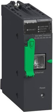 Schneider Electric BMXNOE0100H Erweiterungsmodul mit Ethernet/LAN in Grau - Bild 1