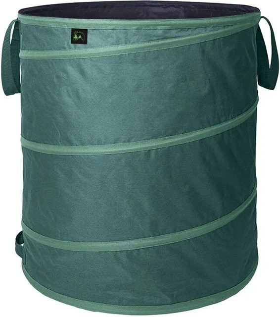 TTL GARDEN Pop Up Laubsack Premium in Grün, 270L, selbstaufstellender Gartensack für Laub und Gartenabfälle, faltbar und stabil - Bild 1