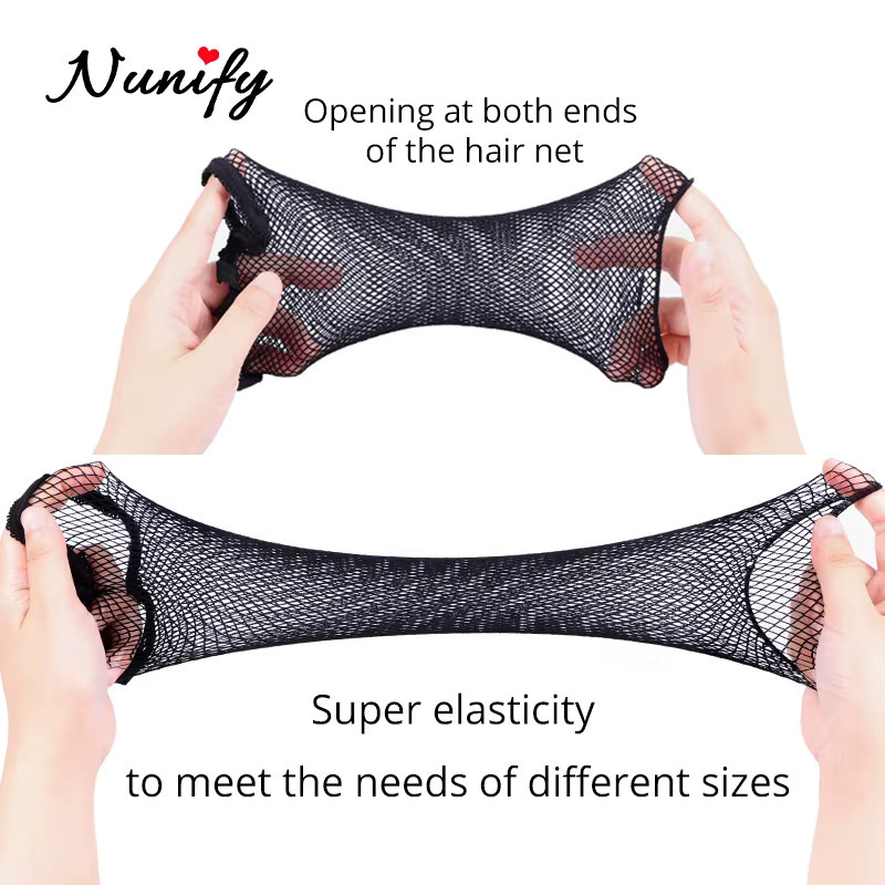 Nunify Perückenkappen, Schwarz, Beige, Unisex - Bild 3