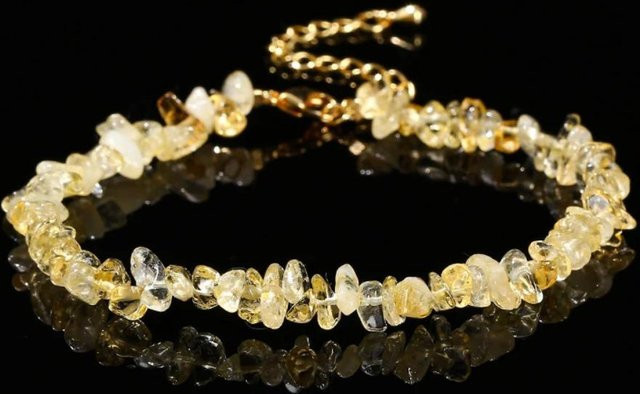 Armband Citrine, gelb, Damen - Bild 1