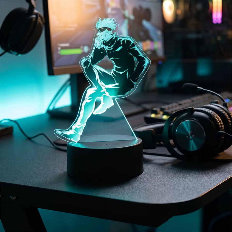 Bandai Jujutsu Kaisen Anime-Figur 3D-Nachtlicht, Dekorative Lampe - Bild 3
