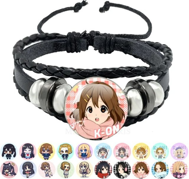 MSCHENGDORIS Armband, Leder, geflochten, Schwarz, Unisex - Bild 1