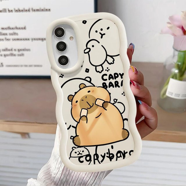 Niedliche Capybara Handyhülle Case für Samsung Galaxy A-Serie in Multicolour - Bild 1