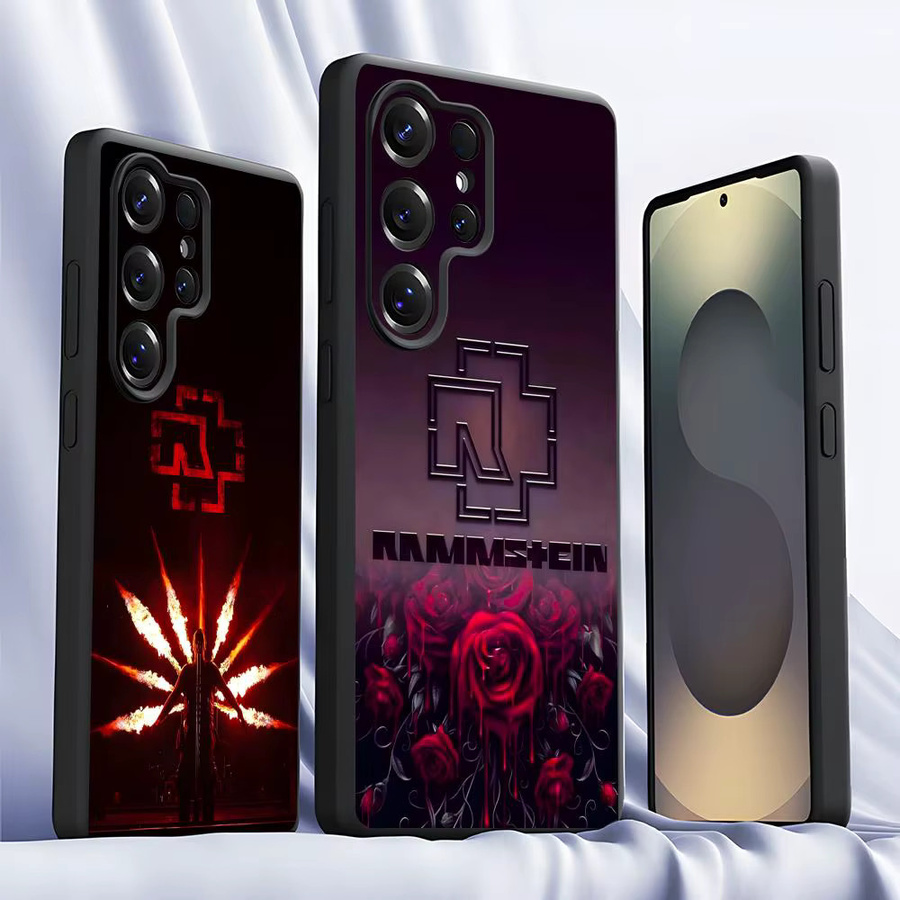 Rammstein ES Handyhülle für Samsung Galaxy S20 S21 S22 S23 S24 Serie FE Plus Ultra, Schwarz, Weiches TPU Material - Bild 3