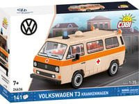 COBI Volkswagen T3 Krankenwagen Klemmbaustein Konstruktionsspielzeug Maßstab 1:35 - Bild 1