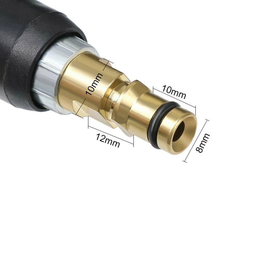 Kärcher Hochdruckreiniger-Ersatzschlauch 2.643-585.0 mit Klick-Typ-Stecker und Schnellanschluss für K2-K7 Modelle in Schwarz - Bild 4