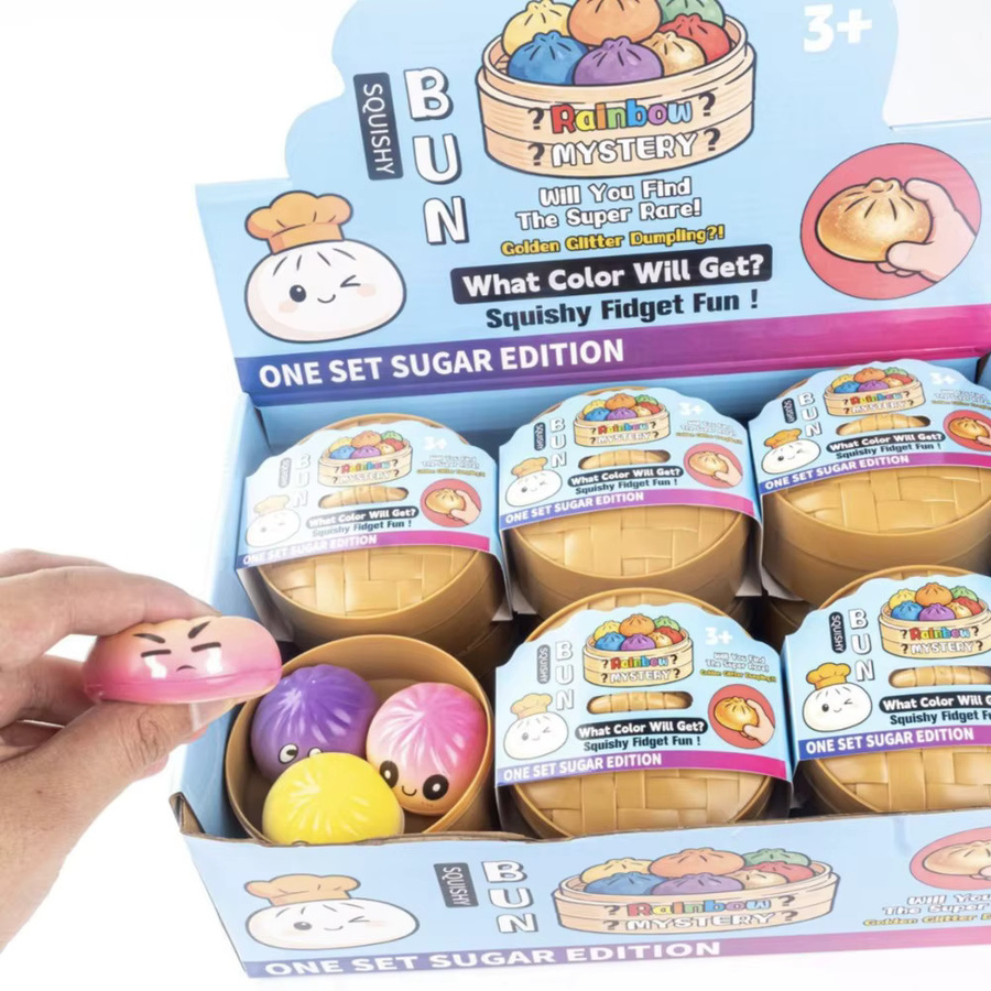 Hot Toys Dampfnudel-Squishy-Spielzeug, multicolor - Bild 2