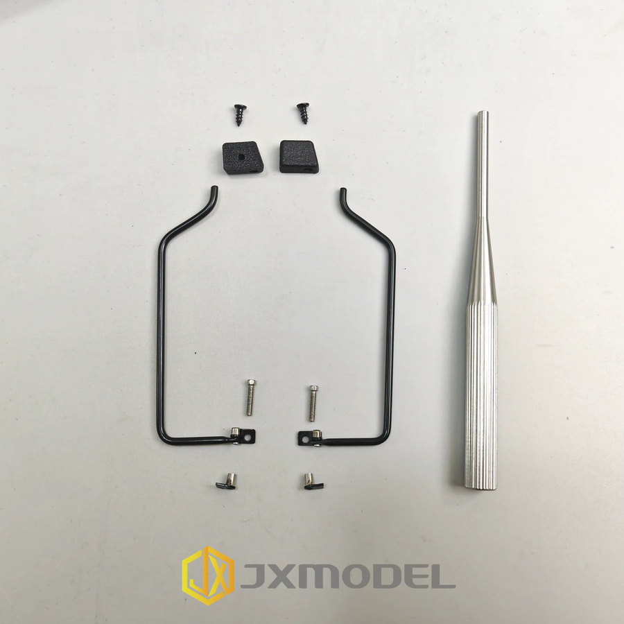 JXMODEL MAN F2000 Rotierende Seitenspiegel-Halterungen, Zubehör, 1:14 - Bild 2