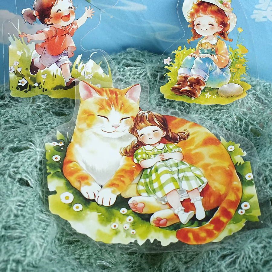 Etori Life Katze Märchen Baby- und Katzen-Aufkleber, 10-teiliges Set, multicolour - Bild 2