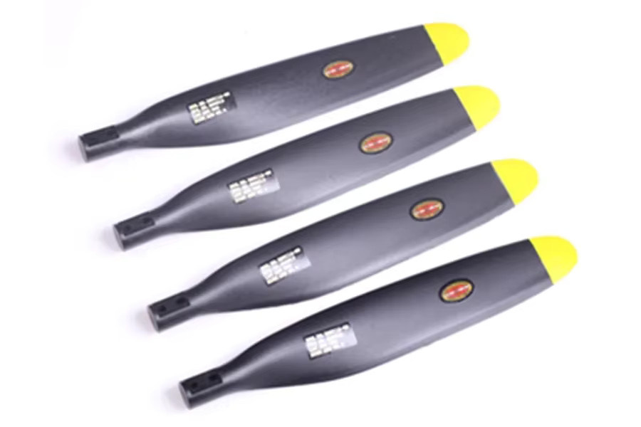 Fmsrc F4U Corsair Propeller, 4 Blatt, RC Flugzeug Modellflugzeug Ersatzteile - Bild 1