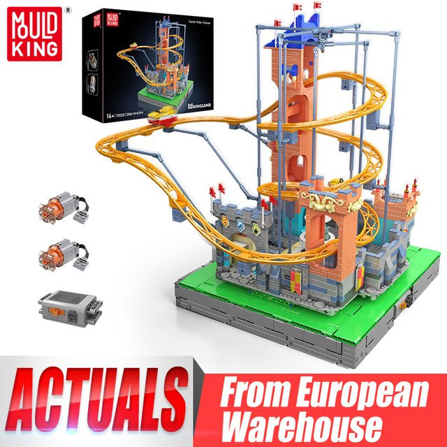 Mould King 11023 Vergnügungspark Die Motorisierte Burg-Achterbahn, Baustein-Set, ab 14 Jahre - Bild 1