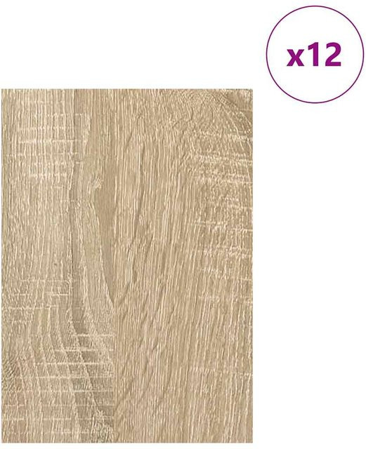 Dekorative Paneele Yiwydaa in Sonoma Eiche, 12 Stück, Farbe Braun, B/H/T: 21 x 30 x 0,27 cm - Bild 1