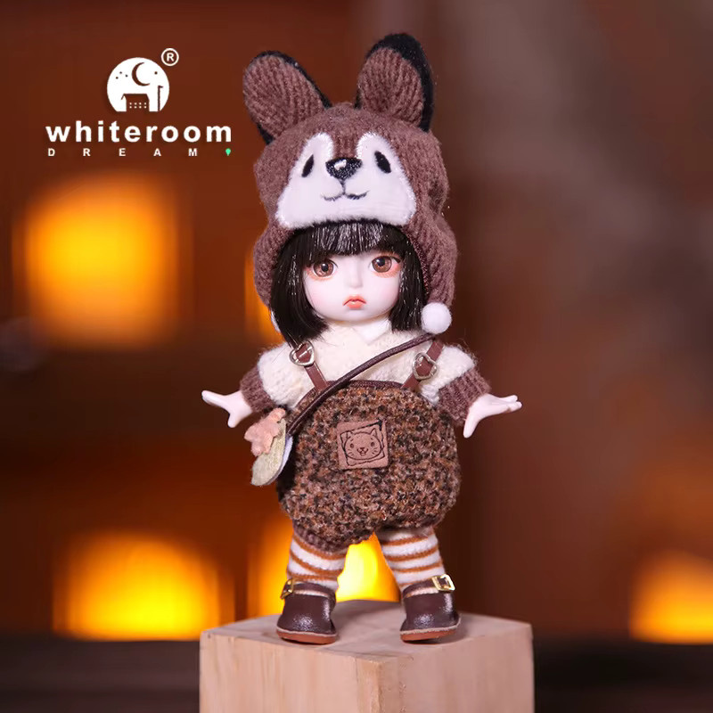 whiteroom Mini Puppen, Bjd Puppe, 1/12, mit Tier, Zubehör - Bild 3