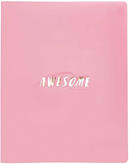 Rico Design Paper Poetry Sichtbuch DIN A4 in Rosa - Bild 1