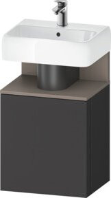 Duravit Waschtischunterschrank Qatego in Anthrazit, B/T/H: 44 x 35 x 64,5 cm - Bild 1