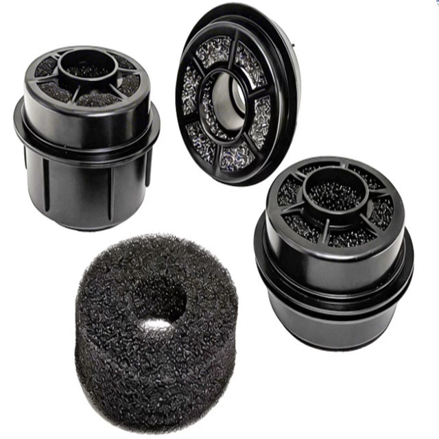 ANJI Ölfilter und Luftfilter-Schwamm Set für luftgekühlte Dieselgeneratoren und Mikro-Bodenfräsen, kompatibel mit 173F 178F 186F 188 190F 192F 195F, Schwarz - Bild 1